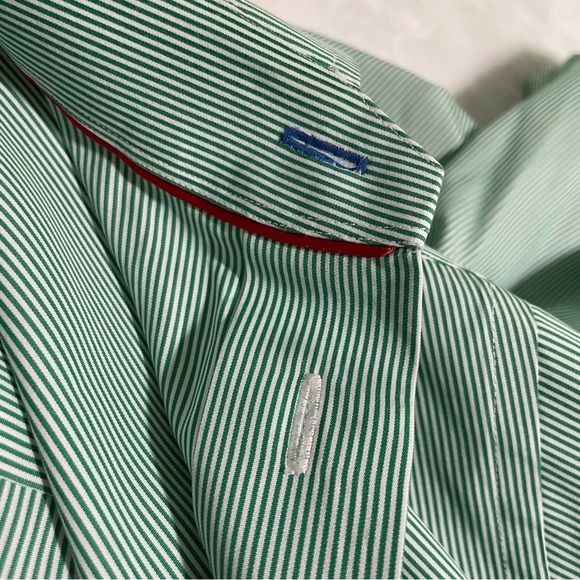 Eton signature twill slim fit dress shirt 44 / 17.5 - Picture 6 of 14